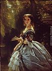 Franz Xavier Winterhalter Princess Elizabeth Esperovna Belosselsky-Belosenky, Princess Troubetskoi painting